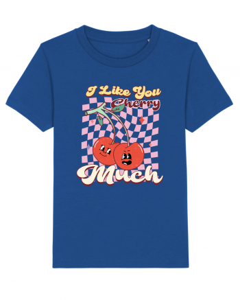 Retro Chic Valentine - I love you cherry much Majorelle Blue