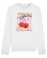 Retro Chic Valentine - I love you cherry much Bluză mânecă lungă Unisex Rise