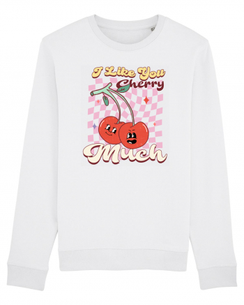 Retro Chic Valentine - I love you cherry much White