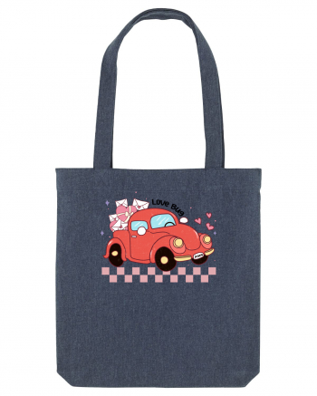 Retro Chic Valentine - Love bug Midnight Blue