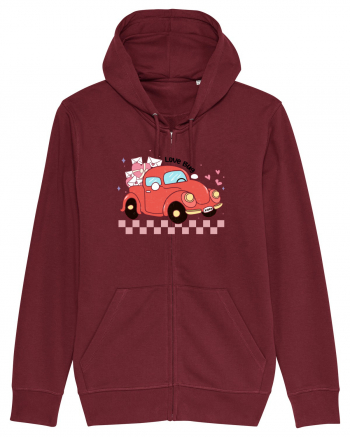 Retro Chic Valentine - Love bug Burgundy