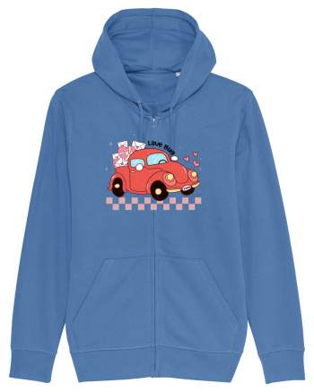 Retro Chic Valentine - Love bug Bright Blue