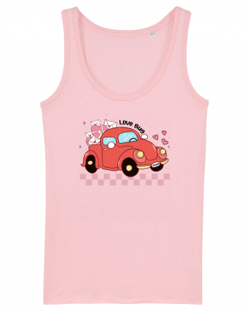 Retro Chic Valentine - Love bug Cotton Pink