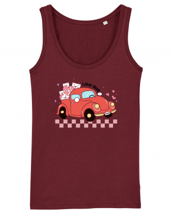 Retro Chic Valentine - Love bug Burgundy