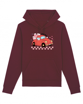 Retro Chic Valentine - Love bug Burgundy