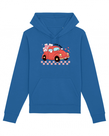 Retro Chic Valentine - Love bug Royal Blue