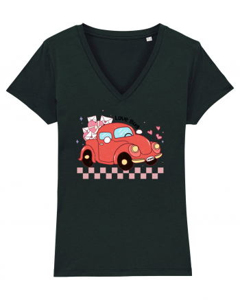 Retro Chic Valentine - Love bug Black