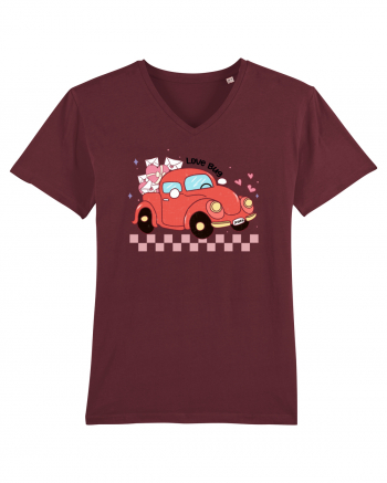 Retro Chic Valentine - Love bug Burgundy