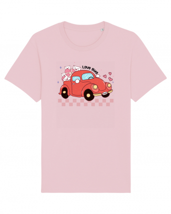 Retro Chic Valentine - Love bug Cotton Pink