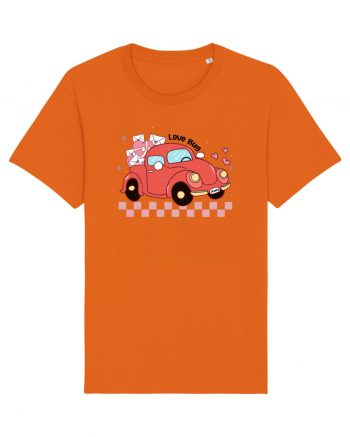 Retro Chic Valentine - Love bug Bright Orange