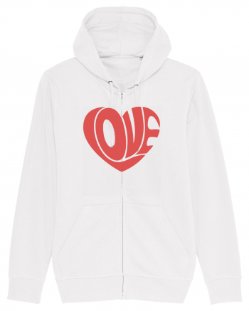 Retro Chic Valentine - Love in heart White