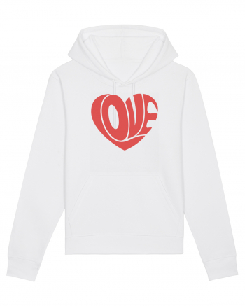 Retro Chic Valentine - Love in heart White