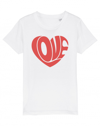 Retro Chic Valentine - Love in heart White