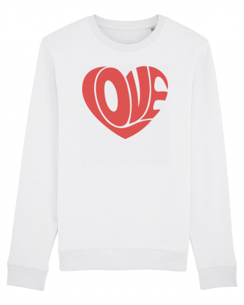 Retro Chic Valentine - Love in heart White