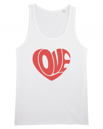 Retro Chic Valentine - Love in heart White