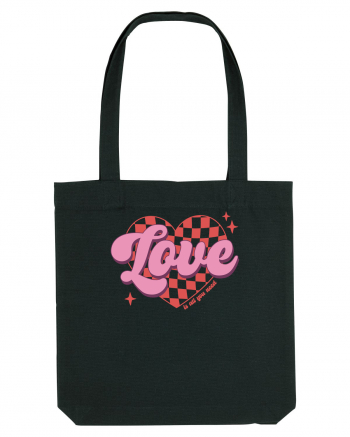 Retro Chic Valentine - Love is all you need Black