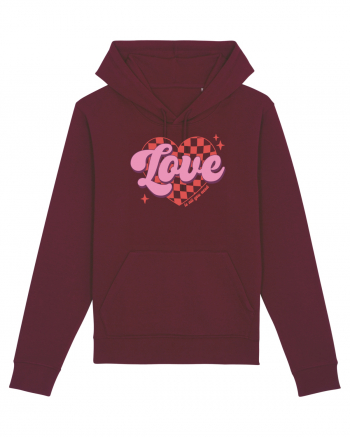 Retro Chic Valentine - Love is all you need Burgundy