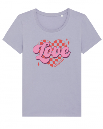 Retro Chic Valentine - Love is all you need Lavender