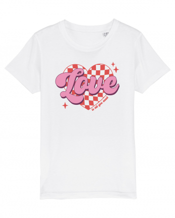 Retro Chic Valentine - Love is all you need White