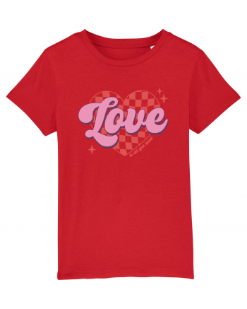 Retro Chic Valentine - Love is all you need Red