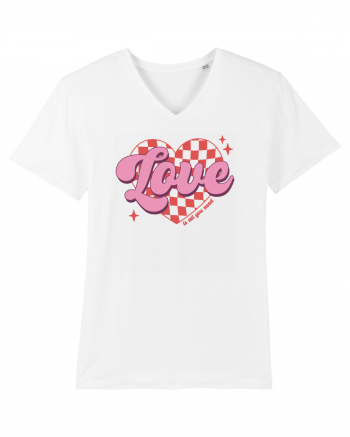 Retro Chic Valentine - Love is all you need White