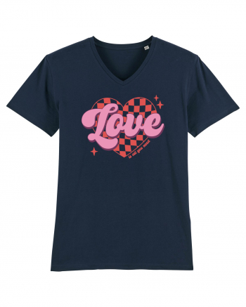 Retro Chic Valentine - Love is all you need French Navy