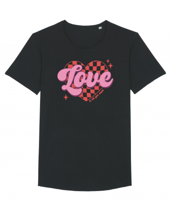 Retro Chic Valentine - Love is all you need Black