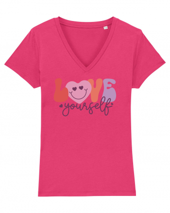 Retro Chic Valentine - Love yourself Raspberry