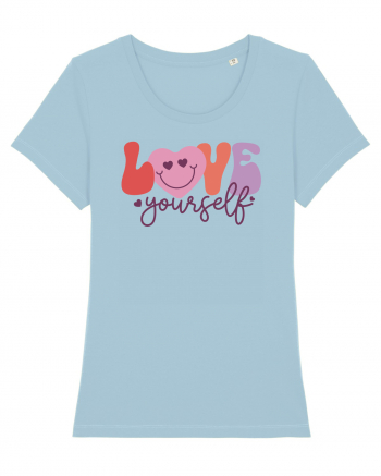 Retro Chic Valentine - Love yourself Sky Blue