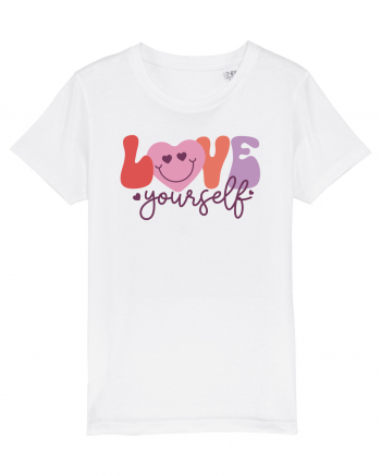 Retro Chic Valentine - Love yourself White