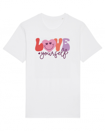 Retro Chic Valentine - Love yourself White