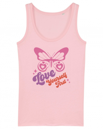 Retro Chic Valentine - Love yourself first Cotton Pink