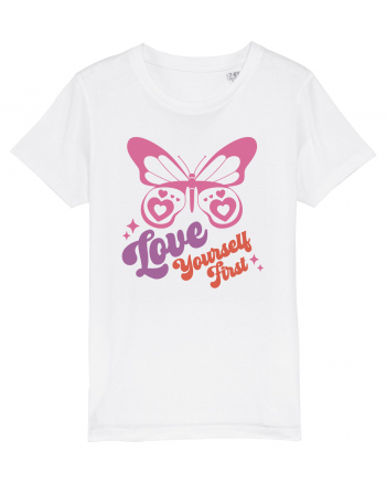 Retro Chic Valentine - Love yourself first White