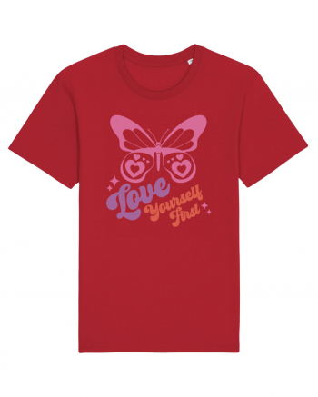 Retro Chic Valentine - Love yourself first Red