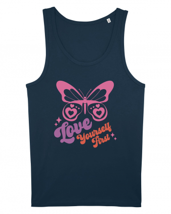 Retro Chic Valentine - Love yourself first Navy