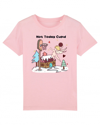 Retro Chic Valentine - Not today Cupid, go shoot some balls Cotton Pink