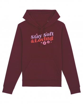 Retro Chic Valentine - Stay soft and loving Burgundy