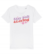 Retro Chic Valentine - Stay soft and loving Tricou mânecă scurtă  Copii Mini Creator