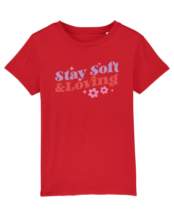 Retro Chic Valentine - Stay soft and loving Red