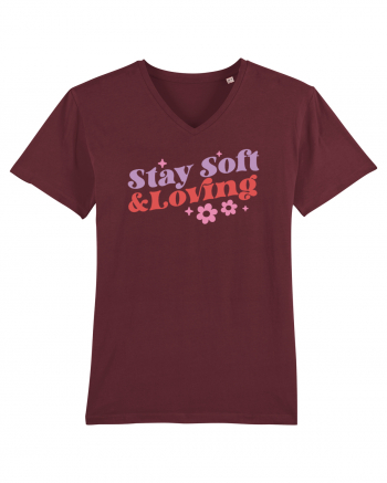 Retro Chic Valentine - Stay soft and loving Burgundy