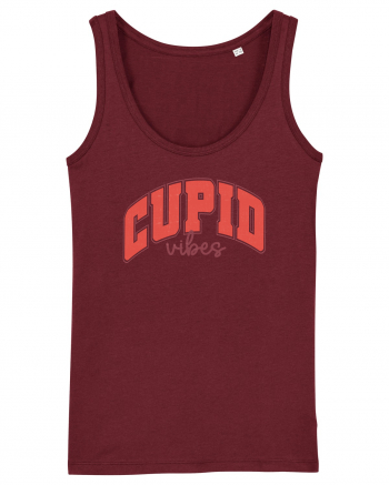 Retro Chic Valentine - Strong Cupid vibes Burgundy