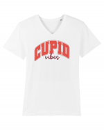 Retro Chic Valentine - Strong Cupid vibes Tricou mânecă scurtă guler V Bărbat Presenter