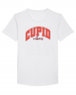 Retro Chic Valentine - Strong Cupid vibes Tricou mânecă scurtă guler larg Bărbat Skater