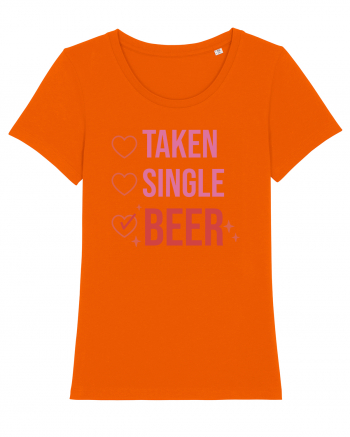 Retro Chic Valentine - Taken, single, beer Bright Orange