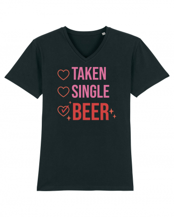 Retro Chic Valentine - Taken, single, beer Black