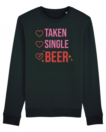 Retro Chic Valentine - Taken, single, beer Black