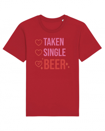 Retro Chic Valentine - Taken, single, beer Red