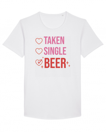 Retro Chic Valentine - Taken, single, beer White