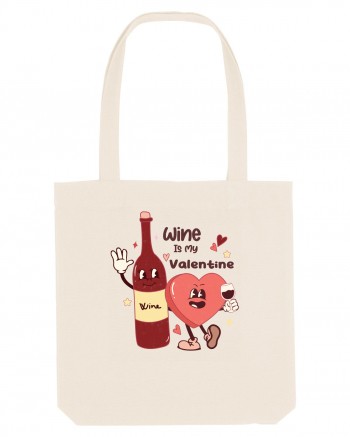 Retro Chic Valentine - Wine is my valentine Natural