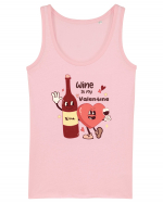 Retro Chic Valentine - Wine is my valentine Maiou Damă Dreamer